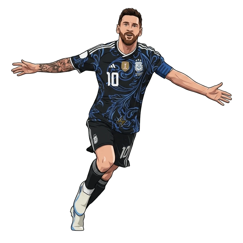 Sticker de Lionel Messi - comprar en Argentina