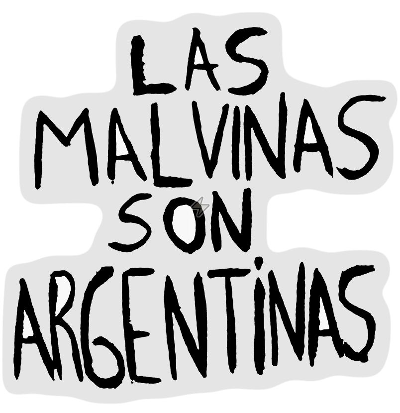Sticker de Las Malvinas Son Argentinas - comprar en Argentina