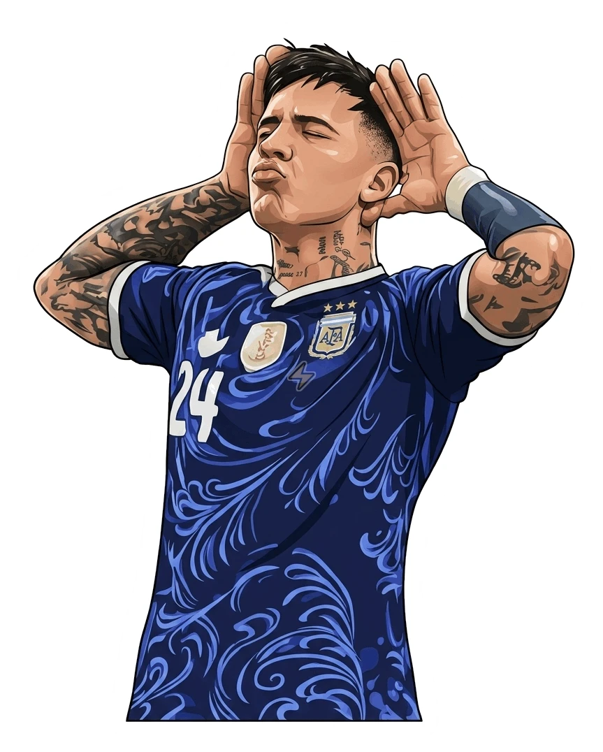 Sticker de Enzo Fernández - comprar en Argentina