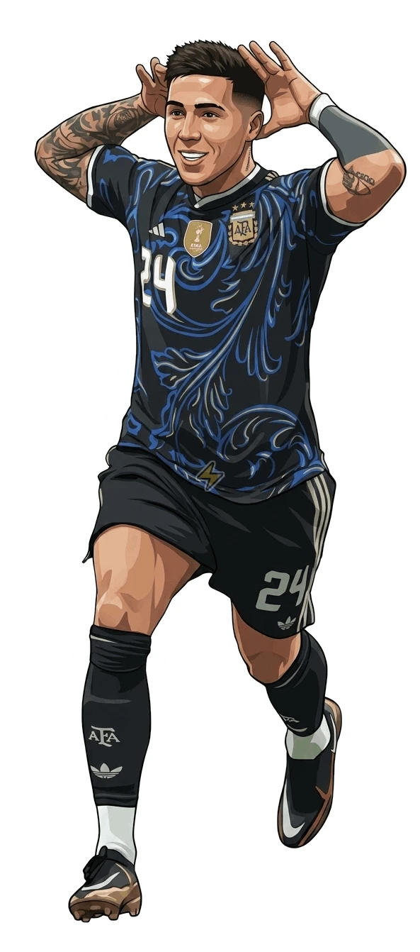 Sticker de Enzo Fernández - comprar en Argentina
