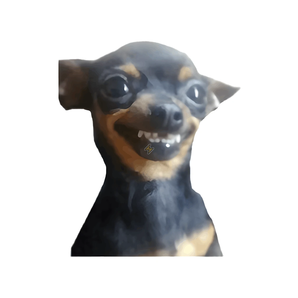 Sticker de Perrito Sonriente - comprar en Argentina