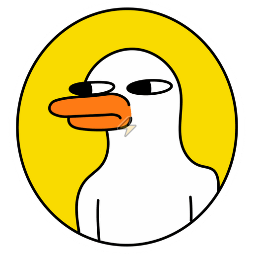 Sticker de Pato - comprar en Argentina