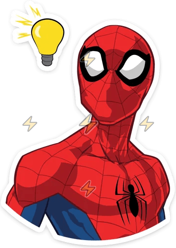 Sticker de Spider-Man - comprar en Argentina