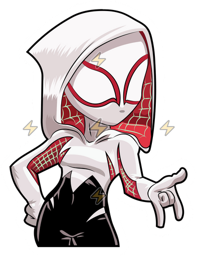 Sticker de Spider Woman - comprar en Argentina