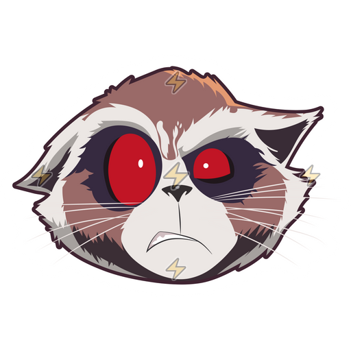 Sticker de Rocket Raccoon - comprar en Argentina