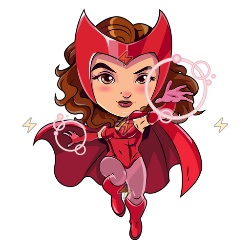 Sticker de Bruja Escarlata - comprar en Argentina