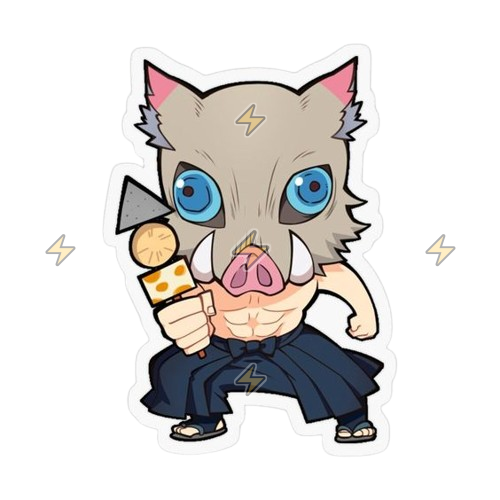 Sticker de Inosuke Hashibira - comprar en Argentina