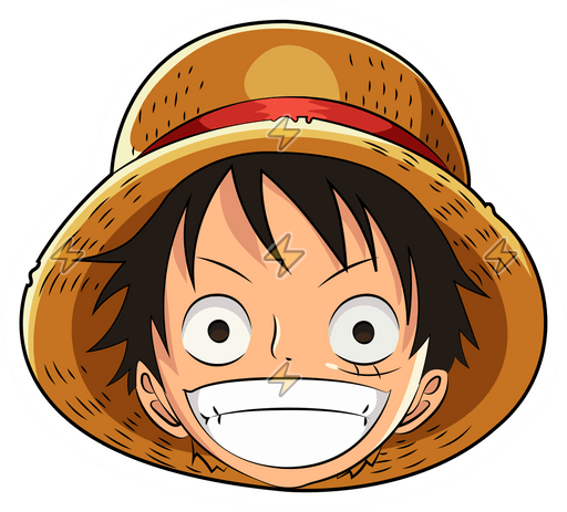 Sticker de Monkey D. Luffy - comprar en Argentina