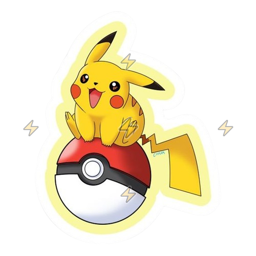 Sticker de Pikachu - comprar en Argentina