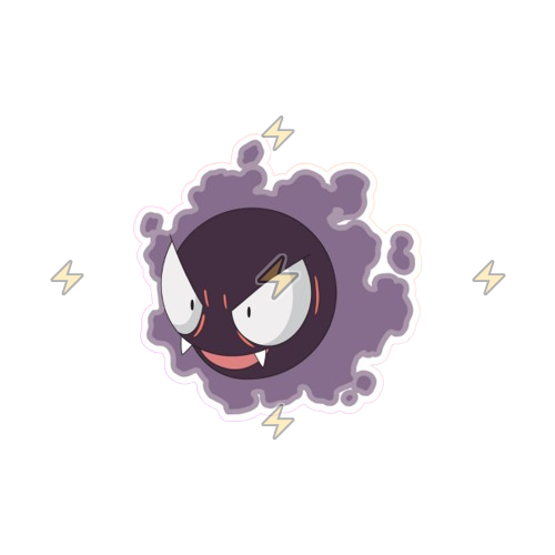 Sticker de Gastly - comprar en Argentina