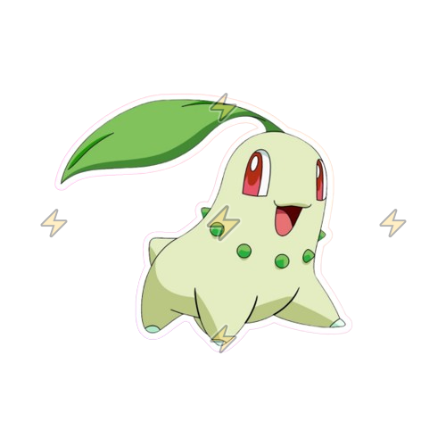 Sticker de Chikorita - comprar en Argentina
