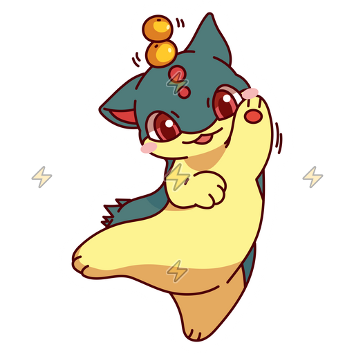 Sticker de Quilava - comprar en Argentina