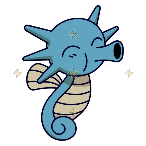 Sticker de Horsea - comprar en Argentina
