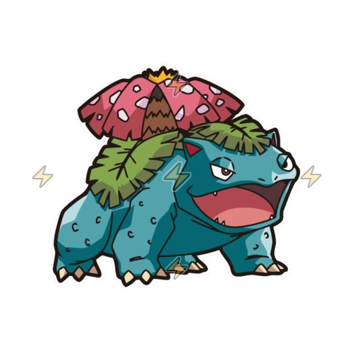 Sticker de Venusaur - comprar en Argentina