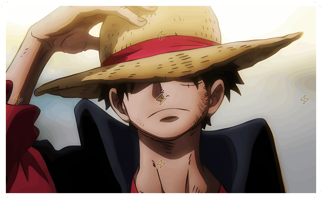Sticker de Monkey D. Luffy - comprar en Argentina