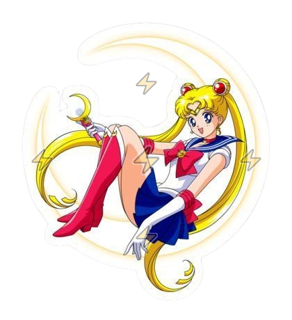 Sticker de Sailor Moon - Usagi Tsukino - comprar en Argentina