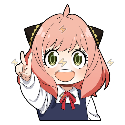 Sticker de Anya Forger - comprar en Argentina
