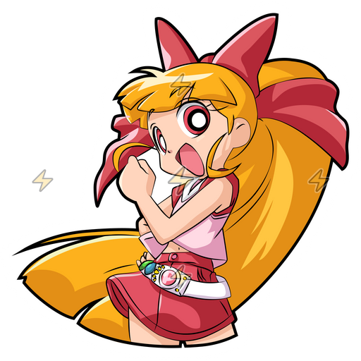Sticker de Las Chicas Superpoderosas Z - comprar en Argentina