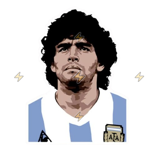 Sticker de Diego Maradona - comprar en Argentina