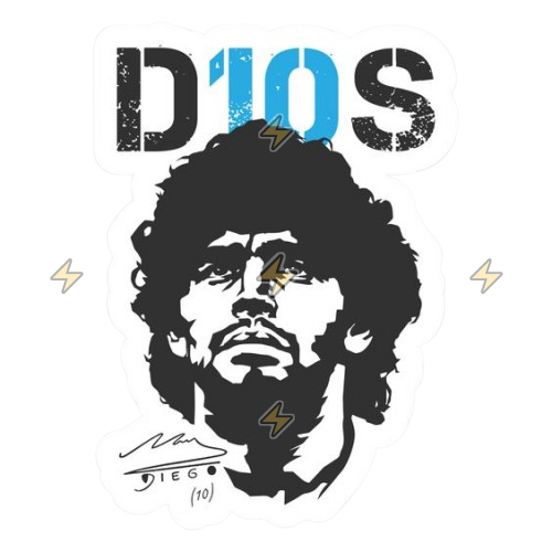 Sticker de Diego Maradona - comprar en Argentina