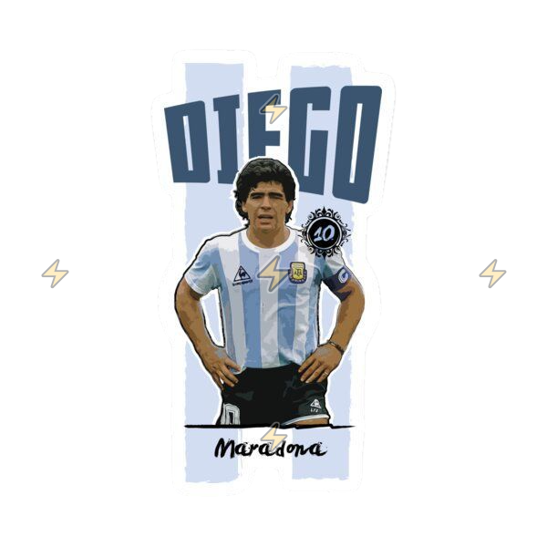 Sticker de Diego Maradona - comprar en Argentina
