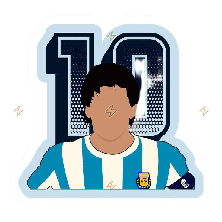 Sticker de Diego Maradona - comprar en Argentina