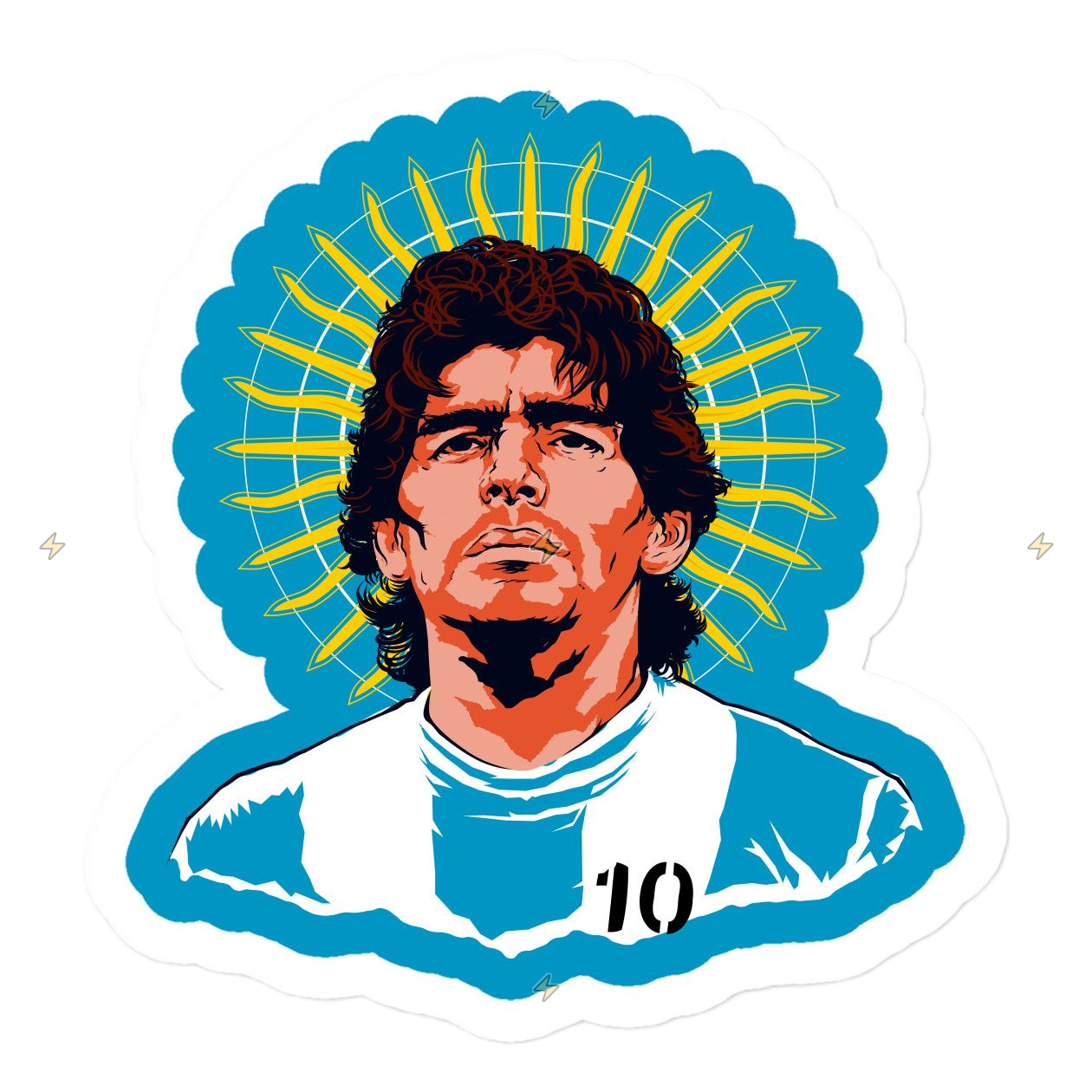 Sticker de Diego Maradona - comprar en Argentina