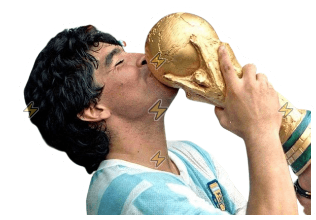 Sticker de Diego Maradona - comprar en Argentina