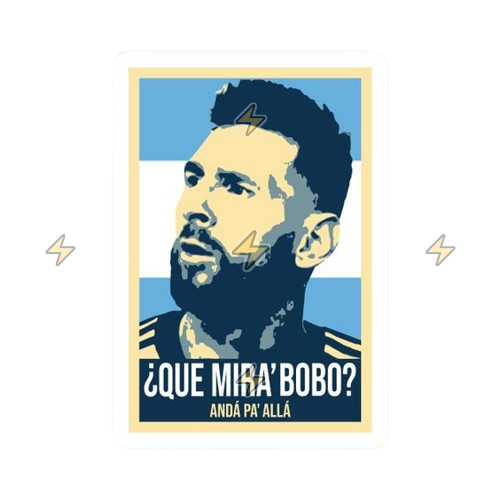Sticker de Lionel Messi - comprar en Argentina