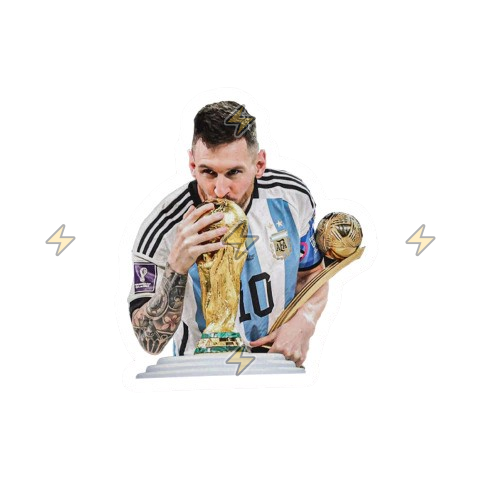 Sticker de Lionel Messi - comprar en Argentina
