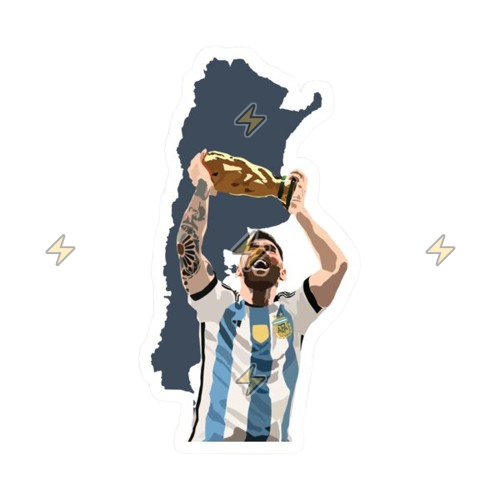 Sticker de Lionel Messi - comprar en Argentina