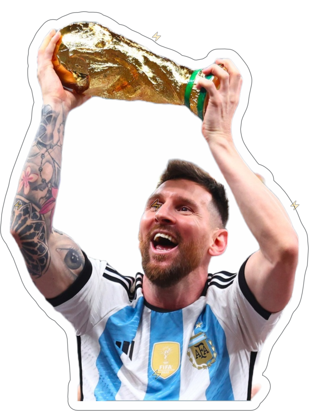 Sticker de Lionel Messi - comprar en Argentina