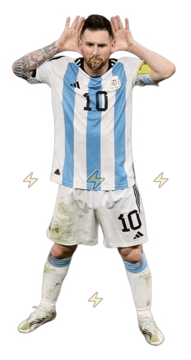 Sticker de Lionel Messi - comprar en Argentina