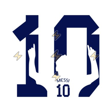 Sticker de Lionel Messi - comprar en Argentina