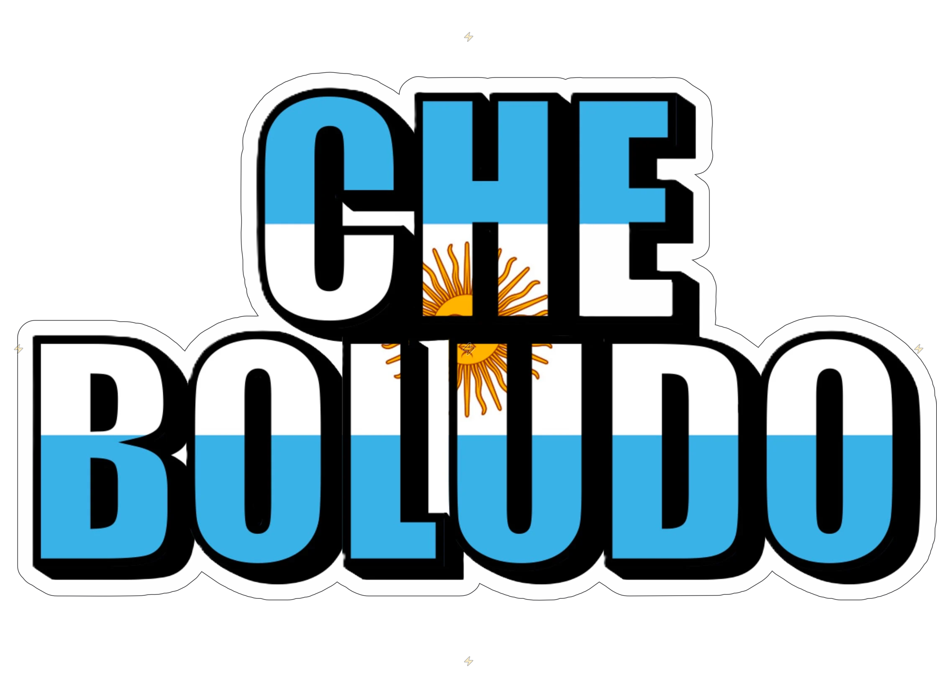 Sticker de Che Boludo - comprar en Argentina