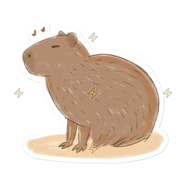 Sticker de Capibara - comprar en Argentina