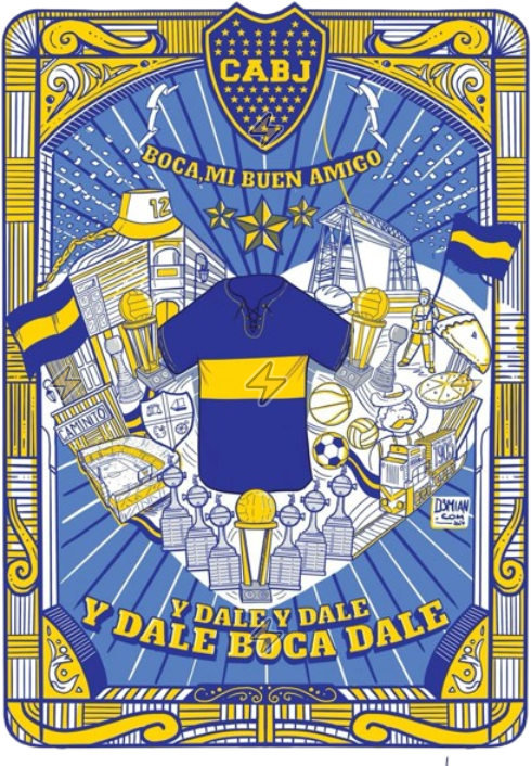 Sticker de Boca - comprar en Argentina