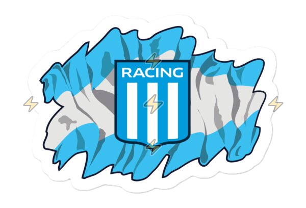 Sticker de Racing - comprar en Argentina
