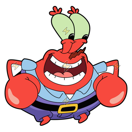 Sticker de Don Cangrejo - comprar en Argentina