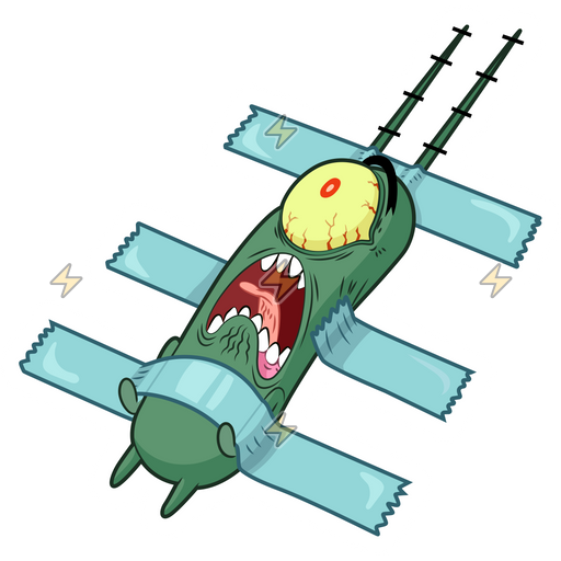 Sticker de Plankton - comprar en Argentina