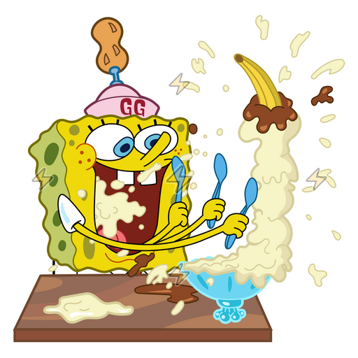 Sticker de Bob Esponja - comprar en Argentina
