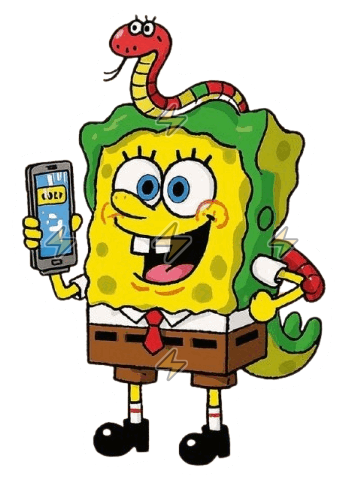 Sticker de Bob Esponja - comprar en Argentina