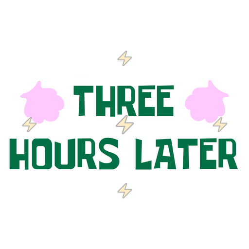 Sticker de Tres Horas Mas Tarde - comprar en Argentina