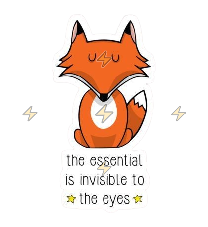 Sticker de El Zorro de El Principito - comprar en Argentina