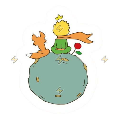 Sticker de El Principito - comprar en Argentina
