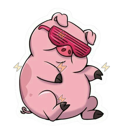 Sticker de Pato el Cerdito - comprar en Argentina