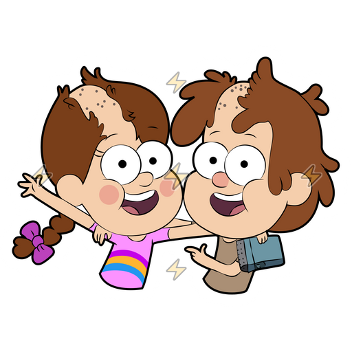 Sticker de Mabel y Dipper - comprar en Argentina