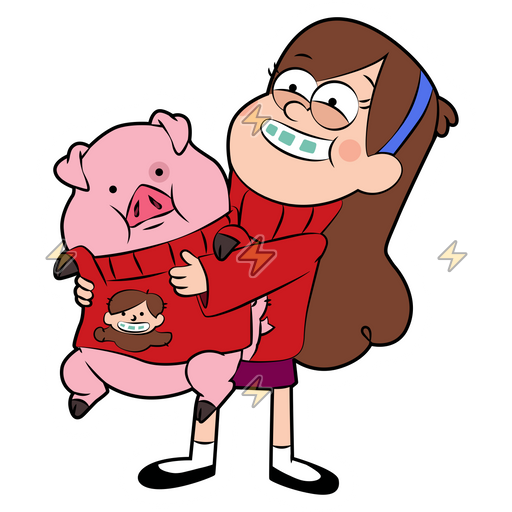 Sticker de Mabel y Pato - comprar en Argentina