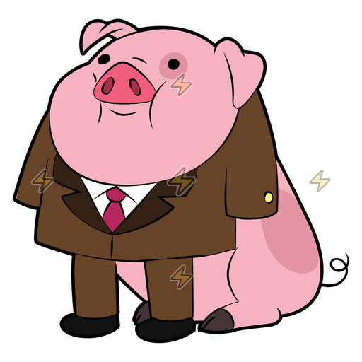 Sticker de Pato el Cerdito - comprar en Argentina