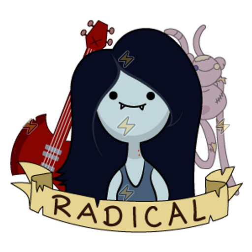 Sticker de Marceline - comprar en Argentina